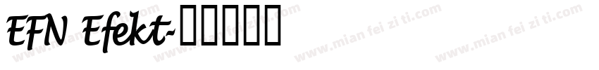 EFN Efekt字体转换